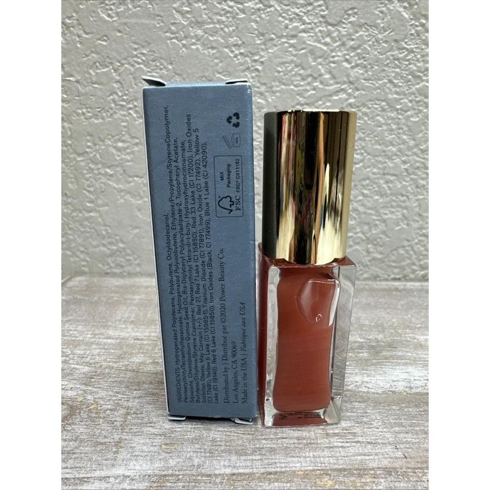 $10 🌙 MERIT Shade Tinted Lip Gel'ee - JETE FULL SIZE 0.23 oz NEW
